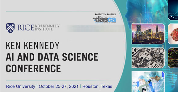 2021 Ken Kennedy AI and Data Science Conference Kicks off This October