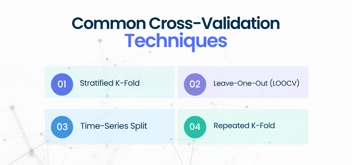 Common Cross-Validation Techniques